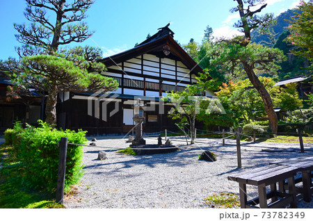 定勝寺　本堂　木曽　大桑村 73782349