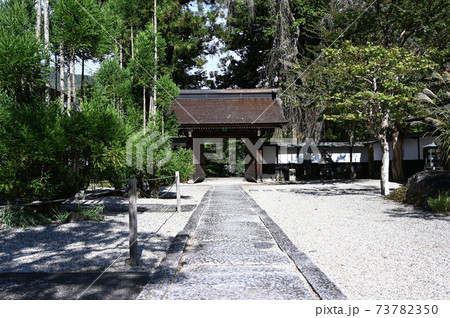 定勝寺　山門　木曽　大桑村 73782350