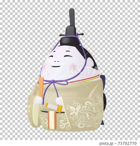 Hinamatsuri插圖人物Egg Hina doll Uchiura-sama（1_1） 73782770