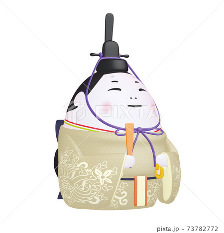 ひな祭りのイラスト キャラクター 玉子のひな人形 お内裏様(1_3) ひな祭りのイラスト キャラクター 玉子のひな人形 お内裏様(1_3) 73782772