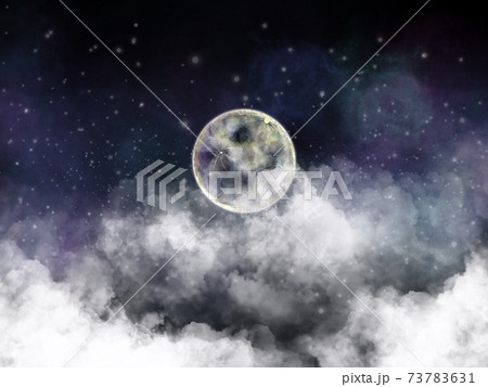 雲の中の月 73783631