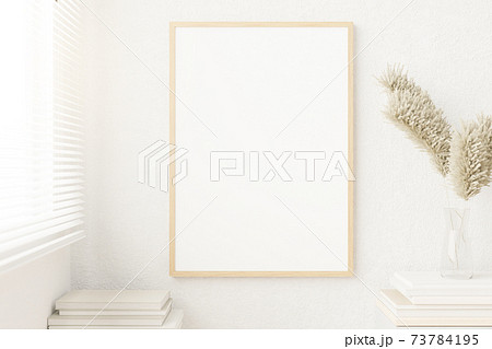 Mockup blank photo frame for your design. 73784195