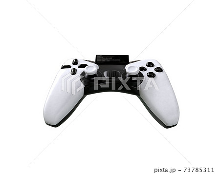 ゲームパッド白 73785311