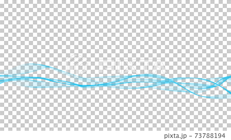 藍色波浪背景線藍色，背景白色PPT背景 73788194