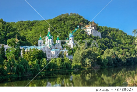The Holy Mountains Lavra in Svyatogorsk, Ukraine The Holy Mountains Lavra in Svyatogorsk, Ukraine 73789027