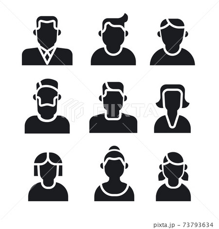 people avatars set people avatars set 73793634