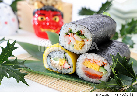 節分 恵方巻き 節分 恵方巻き 73793642