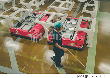 Newspaper Printing Factory 73794232
