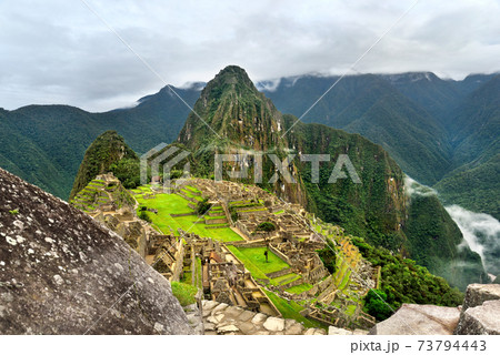 The Incan ruins Machu Picchu 73794443