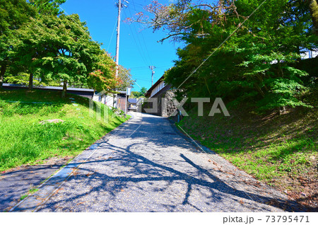 中山道 落合宿から馬籠宿への街道道 中山道 落合宿から馬籠宿への街道道 73795471
