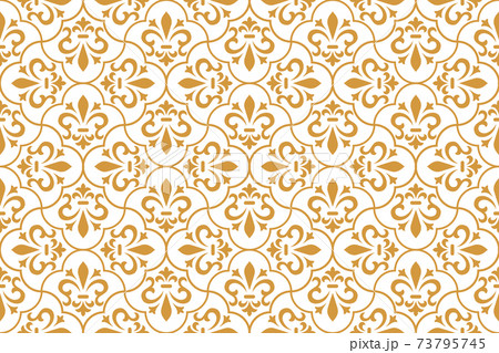 Flower geometric pattern. Seamless vector background. Flower geometric pattern. Seamless vector background. 73795745