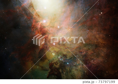 Space background with star field. Elements of this image furnished by NASA Space background with star field. Elements of this image furnished by NASA 73797199