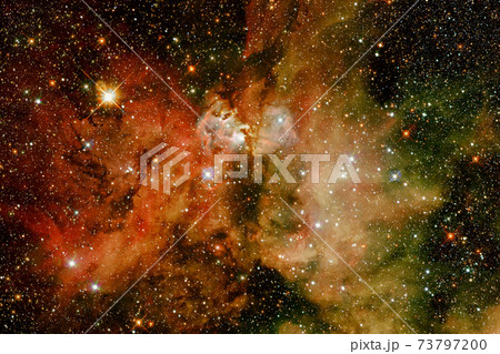 Endless universe. Elements of this image furnished by NASA 73797200