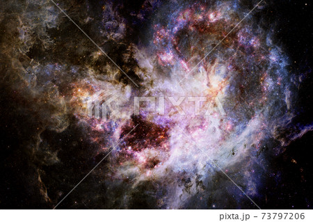 Awesome galaxy. Elements of this image furnished by NASA 73797206