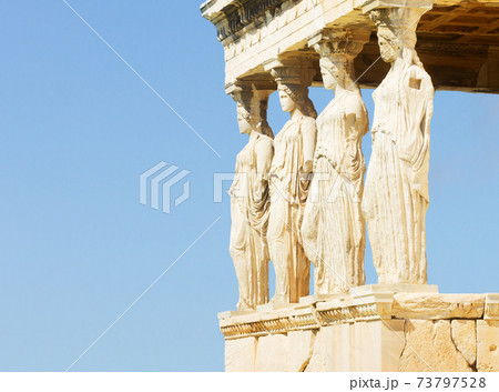 Erechtheion temple in Acropolis of Athens 73797528