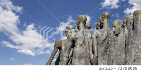 Monument The tragedy of peoples in Victory Park on Poklonnaya Hill (Gora), Moscow, Russia-- established in memory of the victims of the fascist genocide Monument The tragedy of peoples in Victory Park on Poklonnaya Hill (Gora), Moscow, Russia-- established in memory of the victims of the fascist genocide 73798089