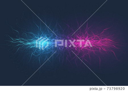 Geometric abstract background expansion of life. Colorful explosion background with connected line and dots, wave flow. Graphic background explosion, motion burst. Scientific illustration. Geometric abstract background expansion of life. Colorful explosion background with connected line and dots, wave flow. Graphic background explosion, motion burst. Scientific illustration. 73798920
