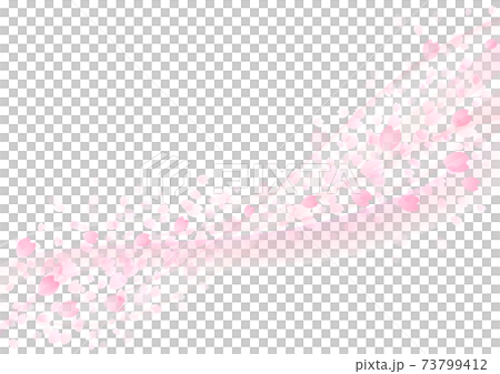 桜の背景イラスト 73799412