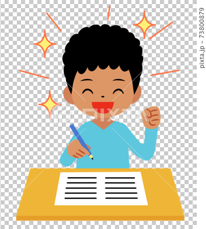 Boy studying Boy studying 73800879
