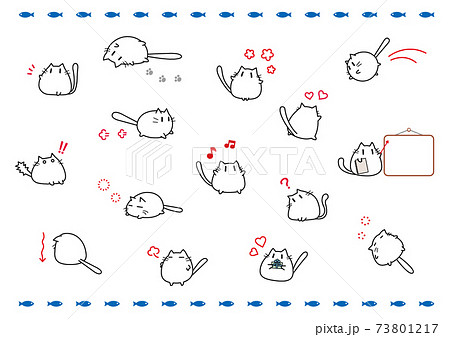 かわいいおでぶ猫_1～3セット 73801217