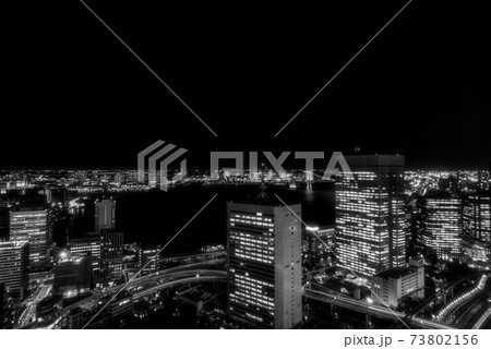 浜松町・世界貿易センタービルから見るお台場方面の夜景 73802156