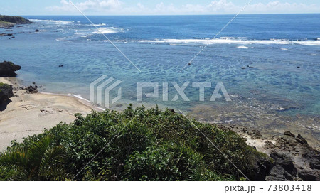 奄美群島 沖永良部島 笠石海浜公園展望台 奄美群島 沖永良部島 笠石海浜公園展望台 73803418
