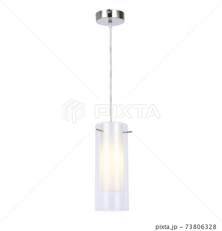 pendant light with white shade