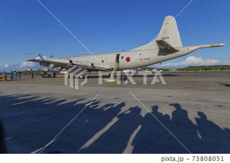 P-3C　オライオン　哨戒機　青空　 P-3　対潜哨戒機 73808051