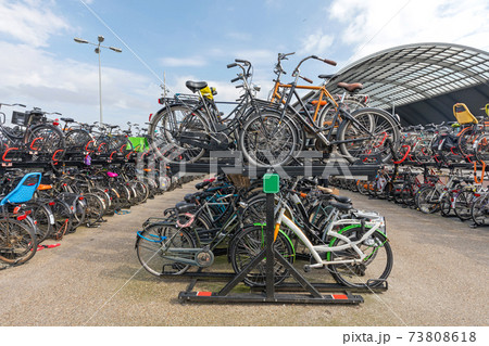 Train Station Bicycle Parking 73808618