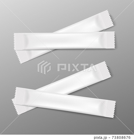 White stick packs, foil bags sachet for packaging bulk products. White stick packs, foil bags sachet for packaging bulk products. 73808676