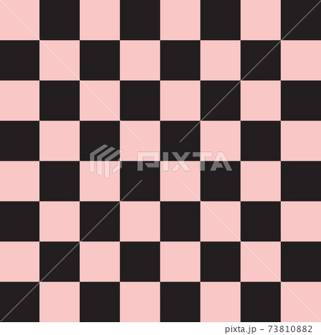 Vector seamless pattern of checkered chess board 73810882