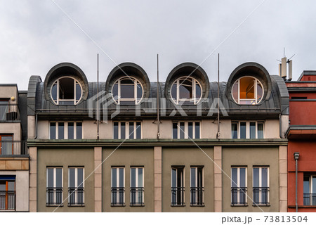 Residential buildings in Berlin. Rent control and real estate concept Residential buildings in Berlin. Rent control and real estate concept 73813504
