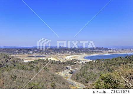 奥松島の大高森より松島湾を望む 73815678