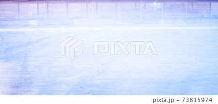 an ice rink background close up, wintertime 73815974