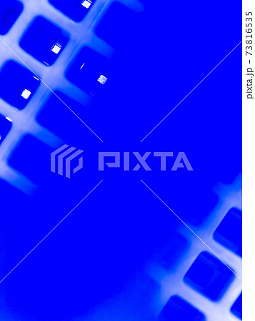 テクスチャー　青い格子 73816535