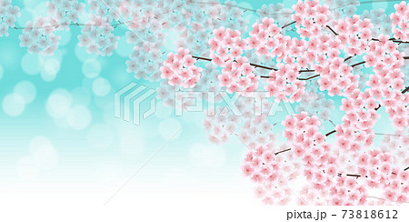 桜 春 水彩 背景 桜 春 水彩 背景 73818612