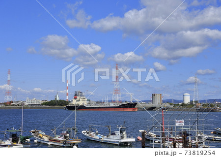 大牟田市 三池港 風景、 大牟田市 三池港 風景、 73819254