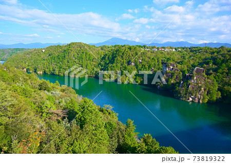 恵那峡 木曽川 中津川市 恵那峡 木曽川 中津川市 73819322