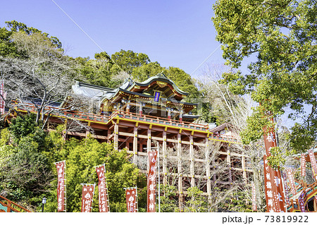 佐賀県の定番観光スポット　美しい祐徳稲荷稲荷神社 73819922