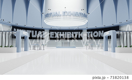 未来的な展示会 73820138