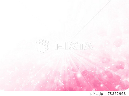 ピンク水彩放射状 ピンク水彩放射状 73822968