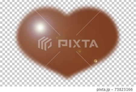 Heart chocolate image brown 73823166
