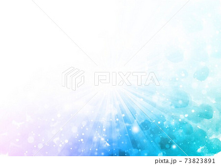 水色水彩放射状 73823891