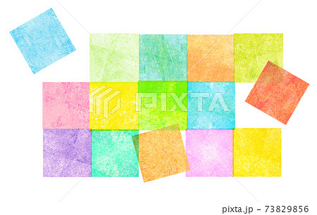 背景素材　カラフルテクスチャー 73829856