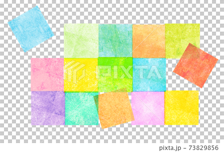 背景素材　カラフルテクスチャー 73829856