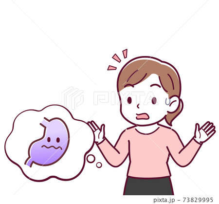 Girl in pink clothes_B_stomach_surprised01.eps 73829995