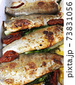 Fresh trout with spices and seasonings.Healthy food. Prague 73831056