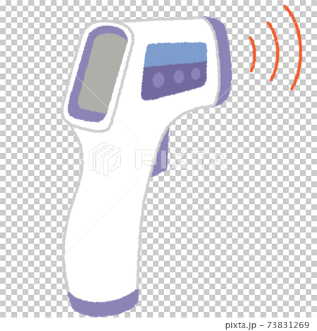 Illustration of non-contact thermometer Illustration of non-contact thermometer 73831269
