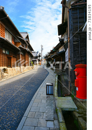 中津川宿　枡形　下町　中山道　中津川市 73834195
