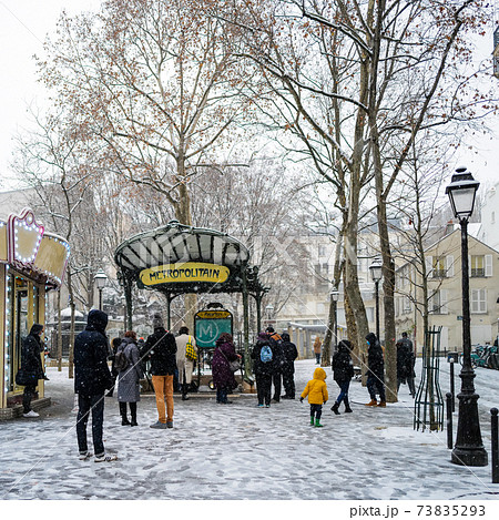 雪のヨーロッパ 73835293